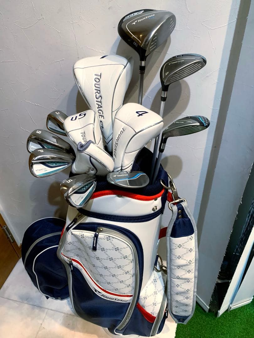 良品　レディースゴルフクラブ セット　ブリヂストン　ツアーステージ　可愛く優しい