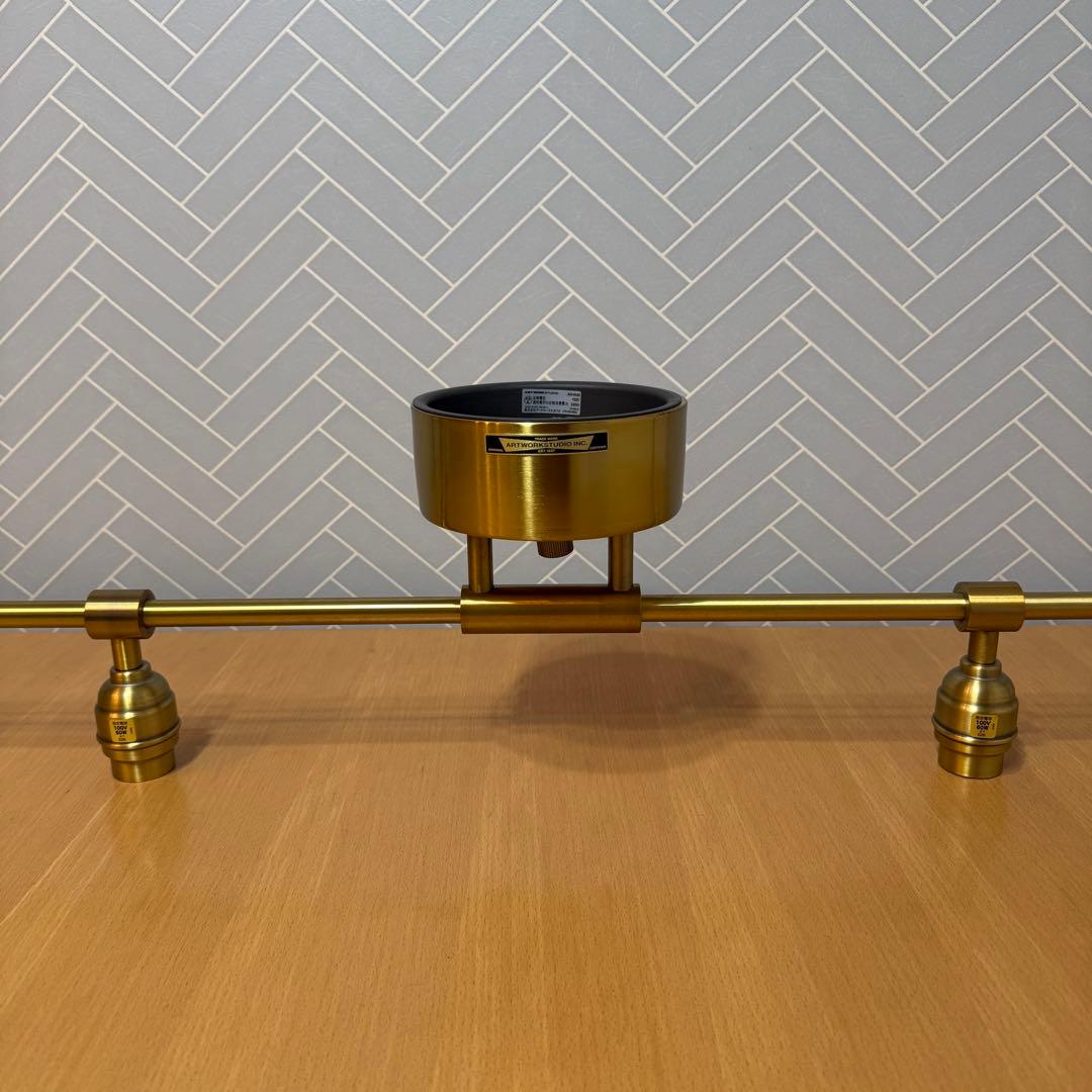 アートワークスタジオ　シーリングライト　照明　アンティーク　ゴールド