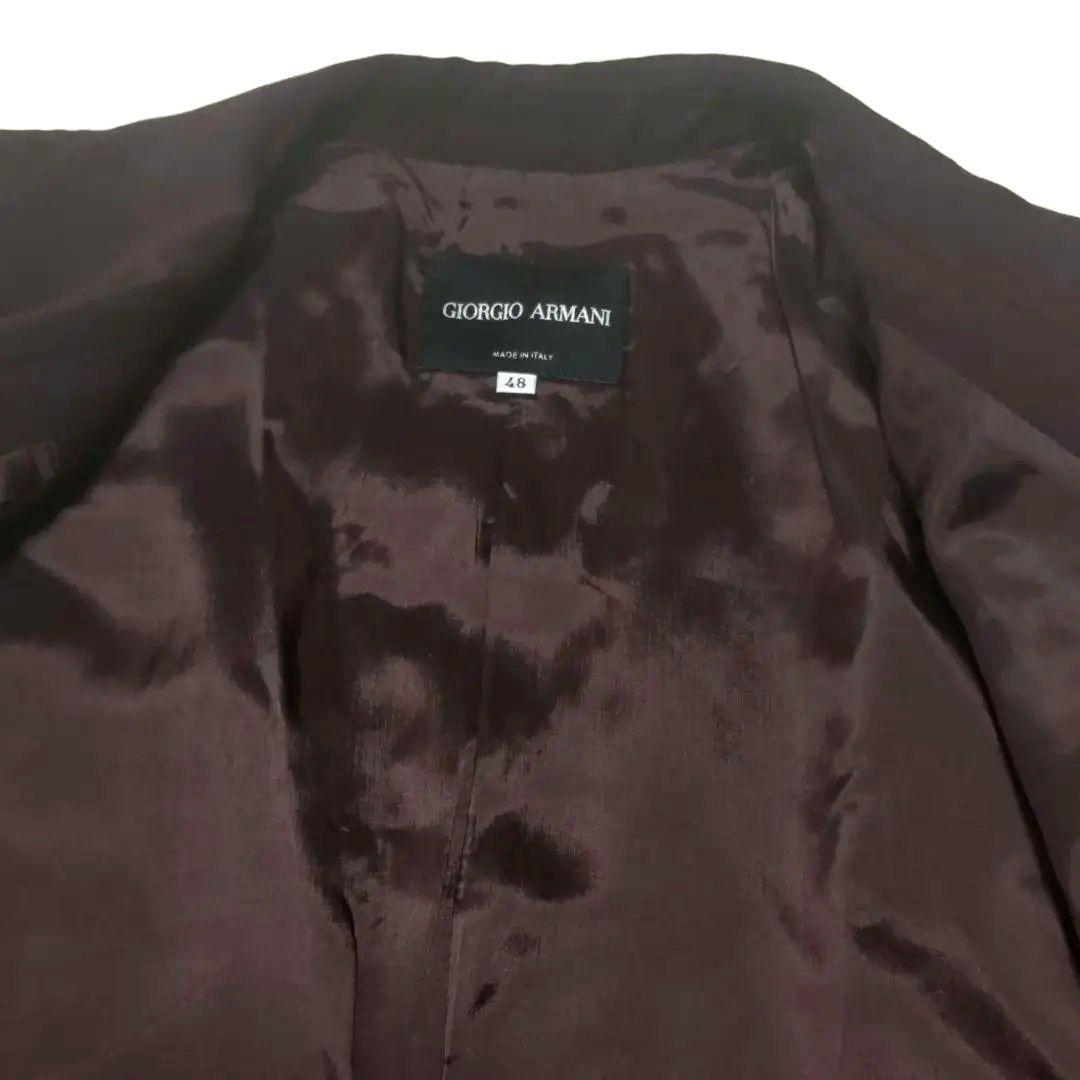 希少 極美品 ジョルジオアルマーニ スーツ セットアップ サイズ 48 ボルドー