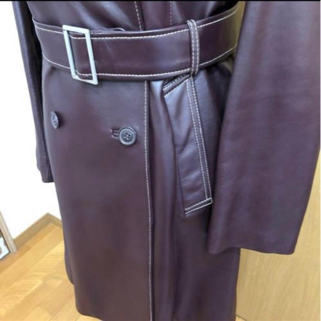 ［&Mさま専用］レザートレンチコート