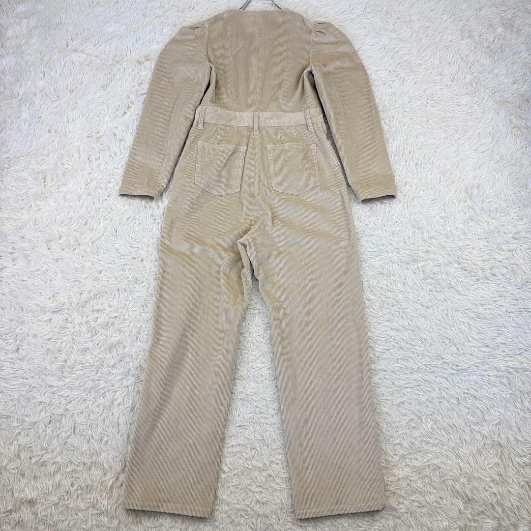 極美品 24AW クラネ コーデュロイ ジャンプスーツ オールインワン ベージュ