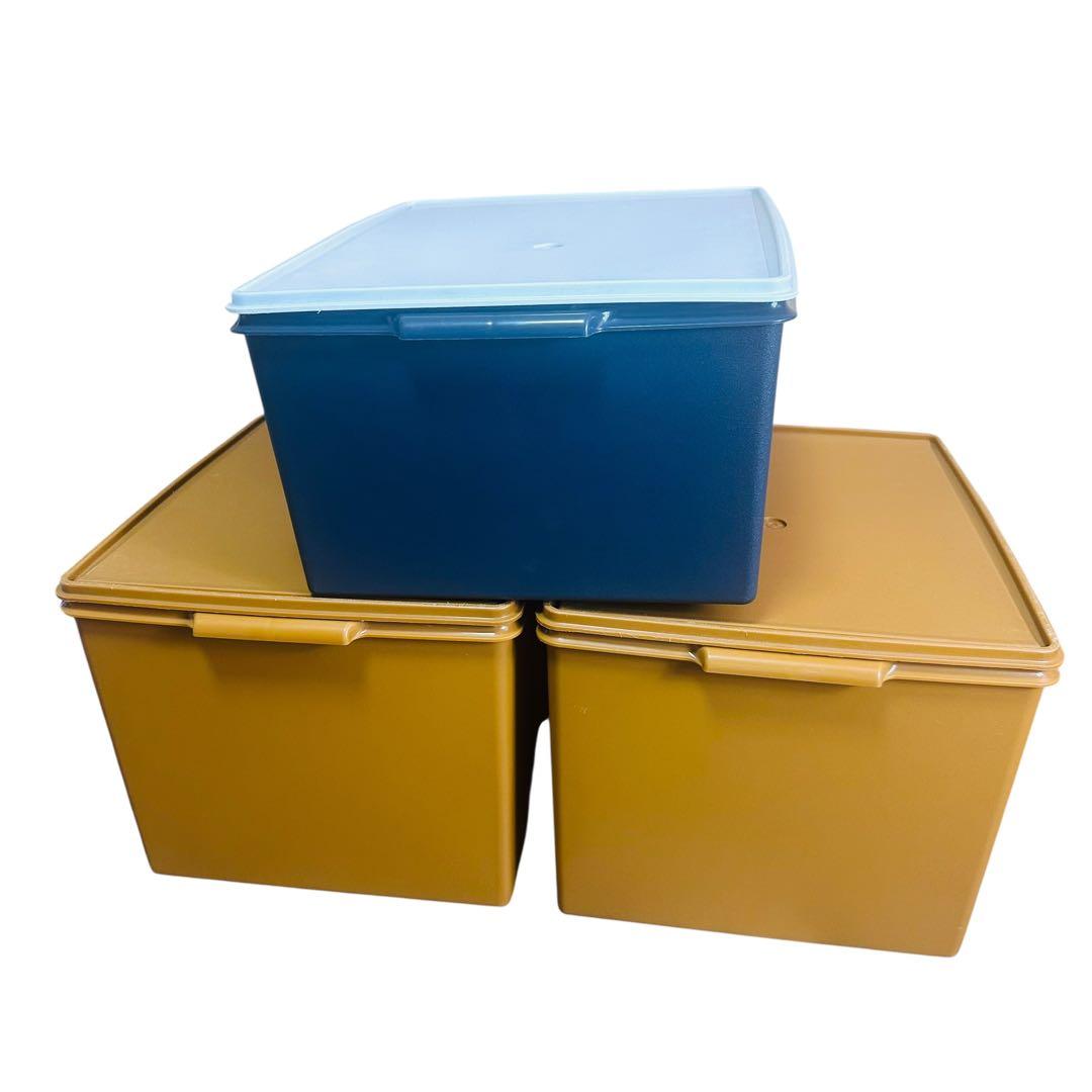 タッパーウェア　スーパーケース　3セット　種類別1個