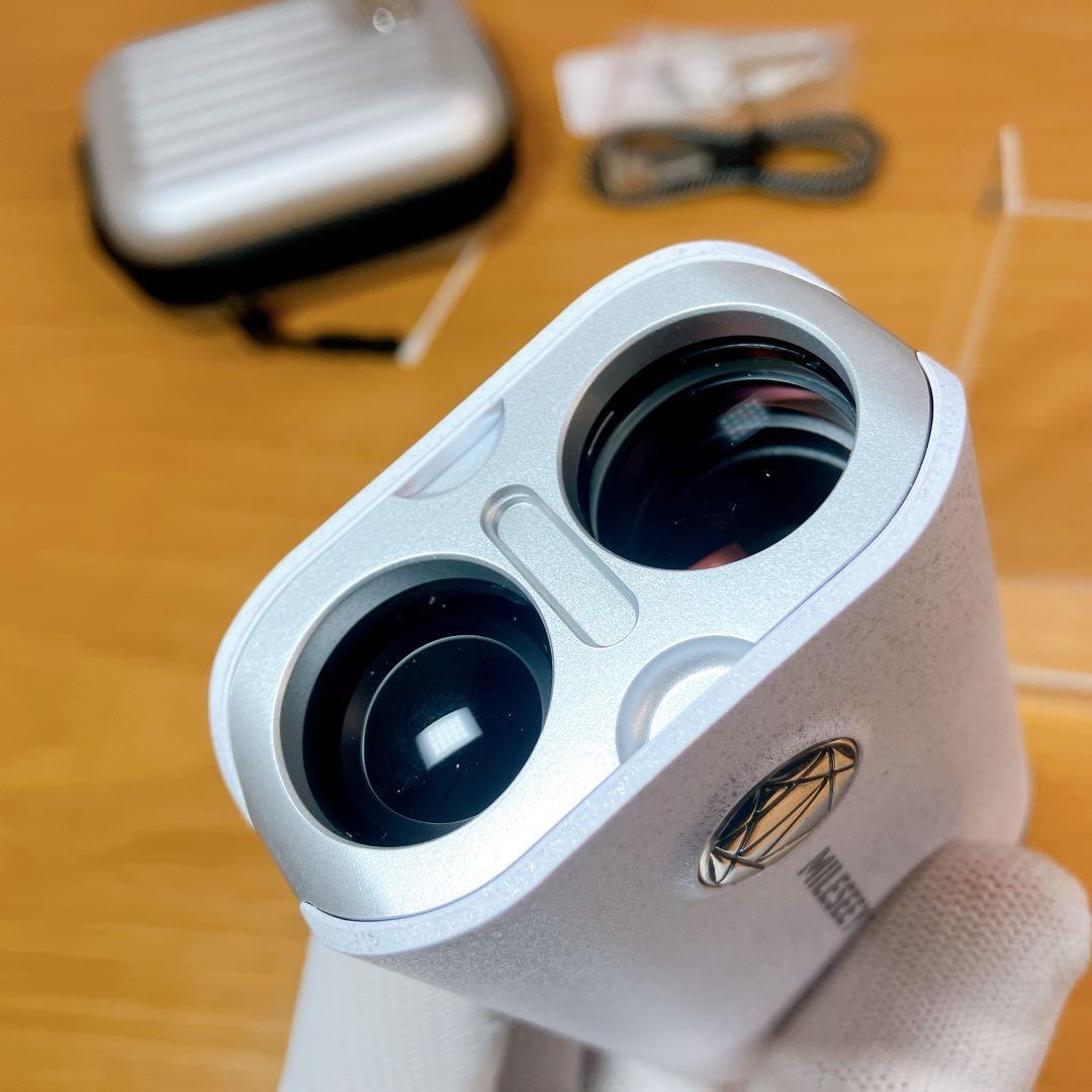 美品】MILESEEY PF1 ゴルフ用レーザー距離計 ケース付 距離測定器