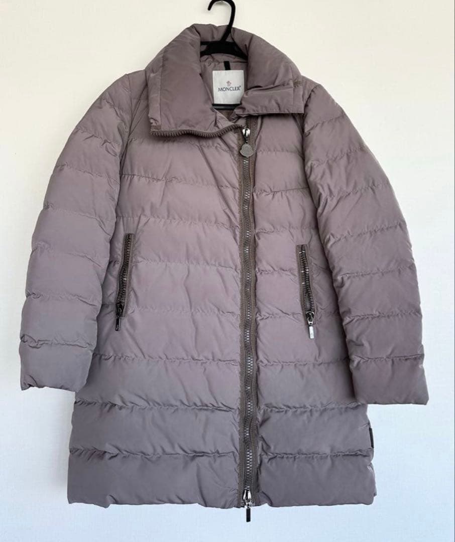 【ym】モンクレール ジェルボワーズ グレージュ ダウンジャケット
