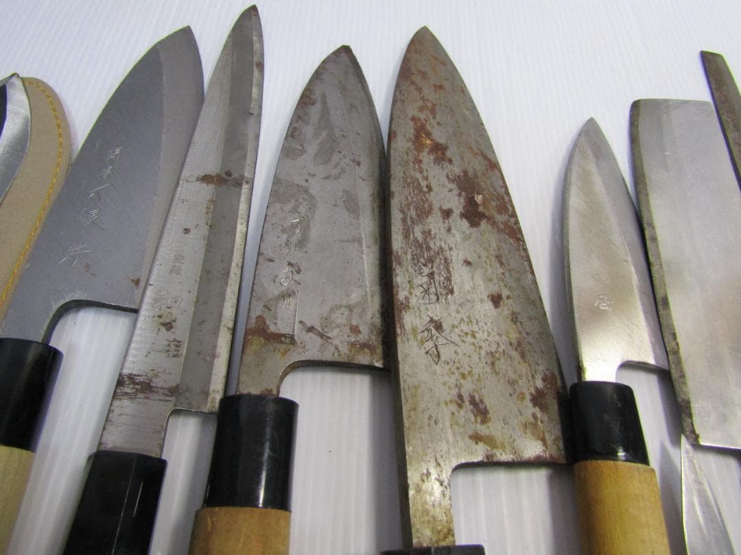 A2519 包丁 料理包丁 和まとめて10本