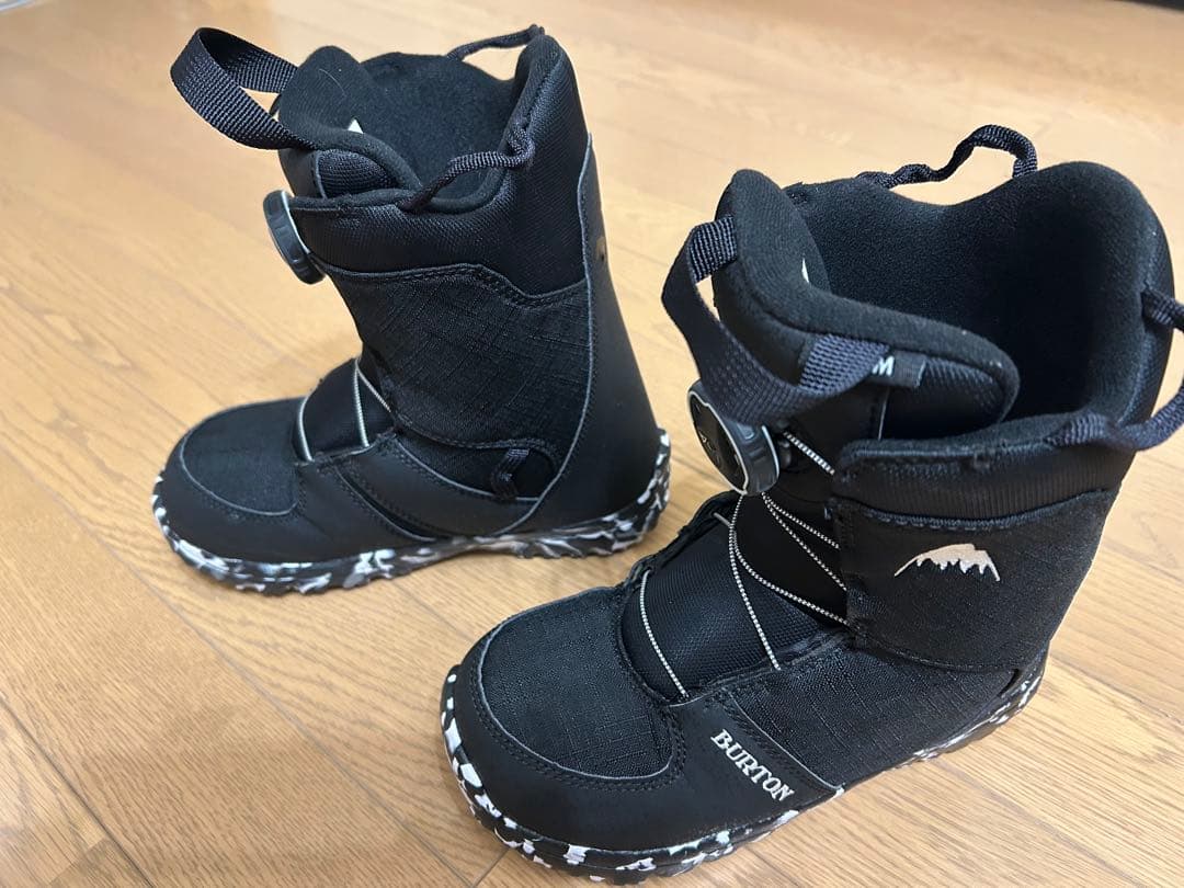 BURTON キッズ20.5cm スノーボードブーツ グロムボア