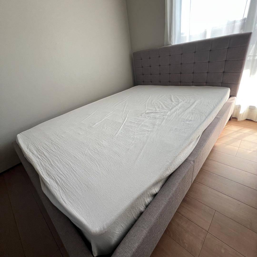 桜屋工業 ファブリックベッドフレーム BH-504-D ダブル