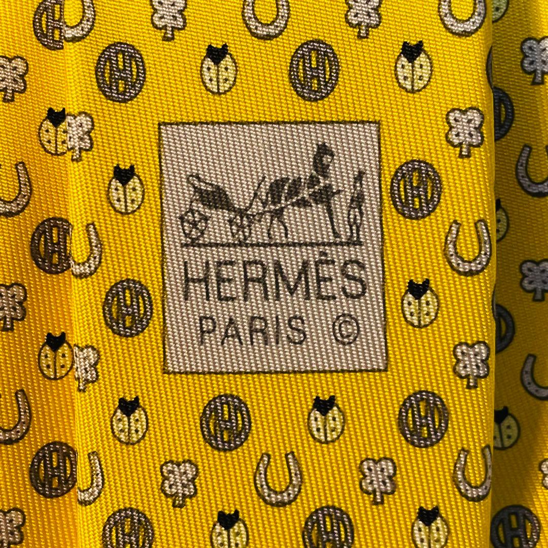 【 新品未使用品 】 エルメス ネクタイ シルク100％ メンズ HERMES