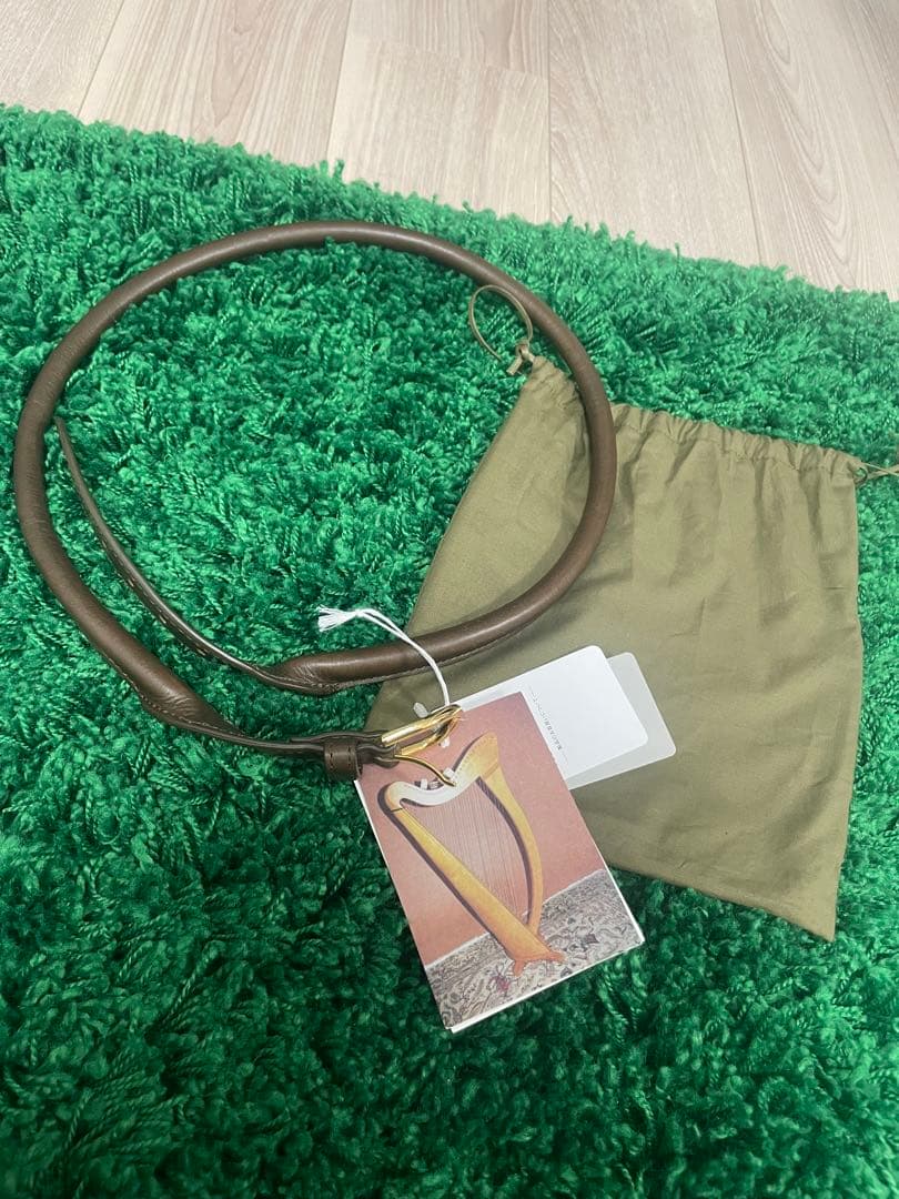 小物 Cristaseya Leather belt Brown L size