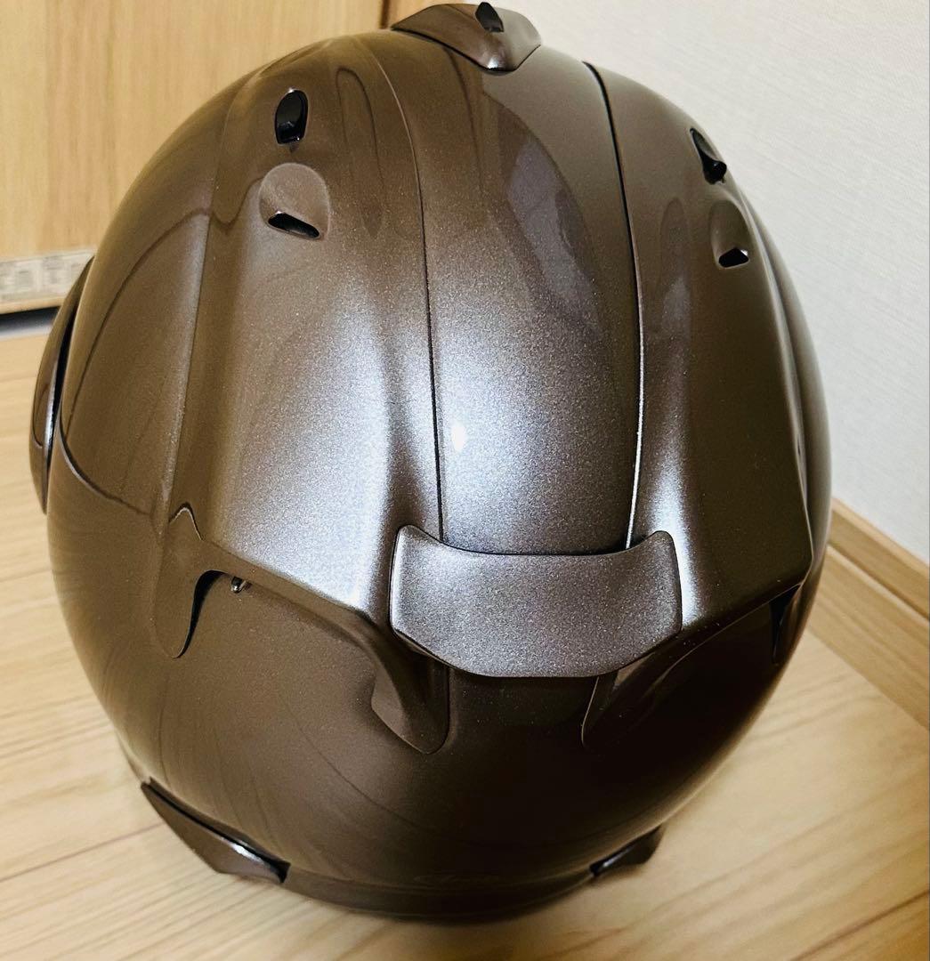 【美品】Arai MZ ヘルメット レオングレー　55-56