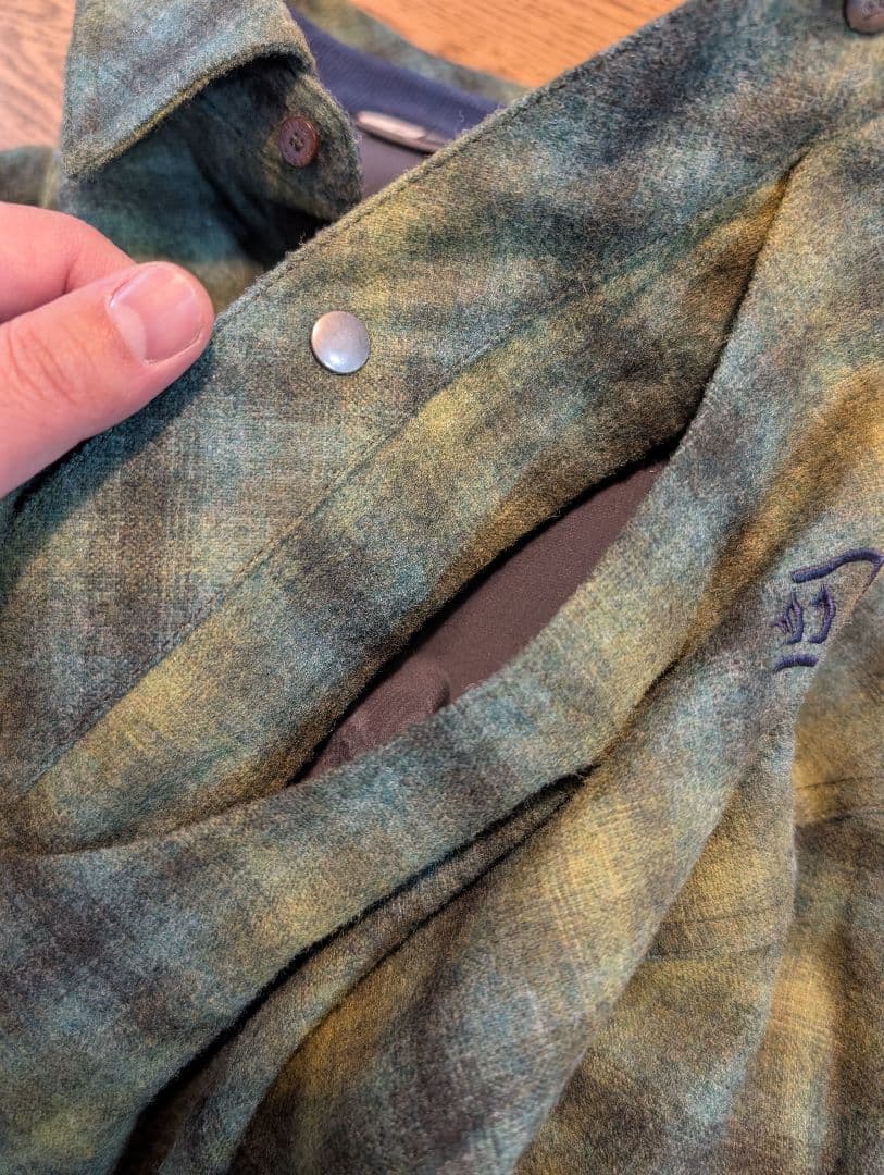 NORRONA tamok wool Shirtタモックウールシャツ Mサイズ