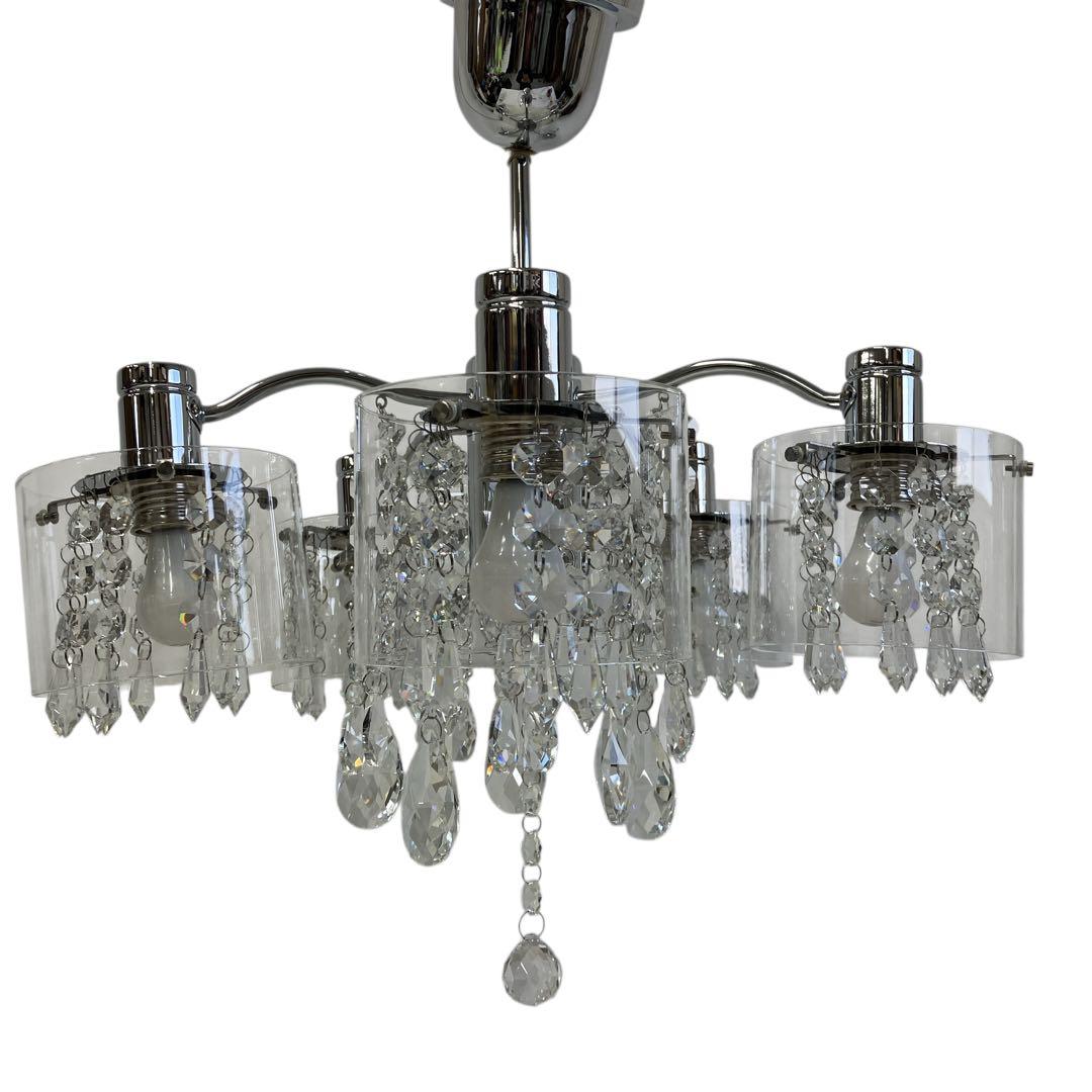 キシマクリスタルシーリングライト （5灯）2023年制〈ジャンク〉