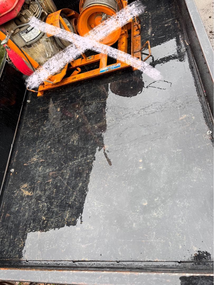 クボタジィーゼル運搬車　セル付　ワキタ林業ウインチセット