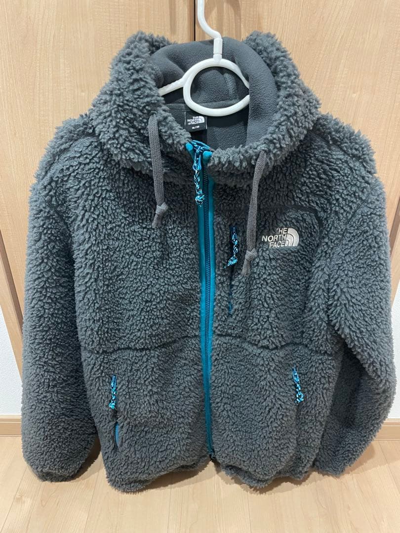 【韓国THE NORTH FACE 】フリースボアジャケット チャコールグレー