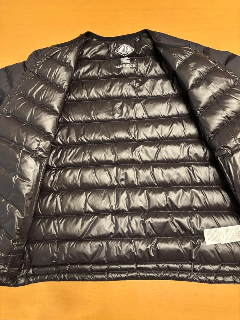DANTON ダウンジャケット S 黒