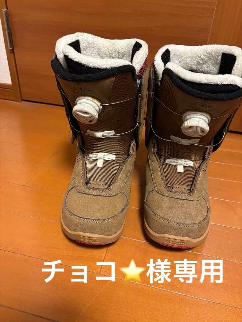 ケーツーK2レディーススノーボードブーツ MINK BOA LUX 24cm