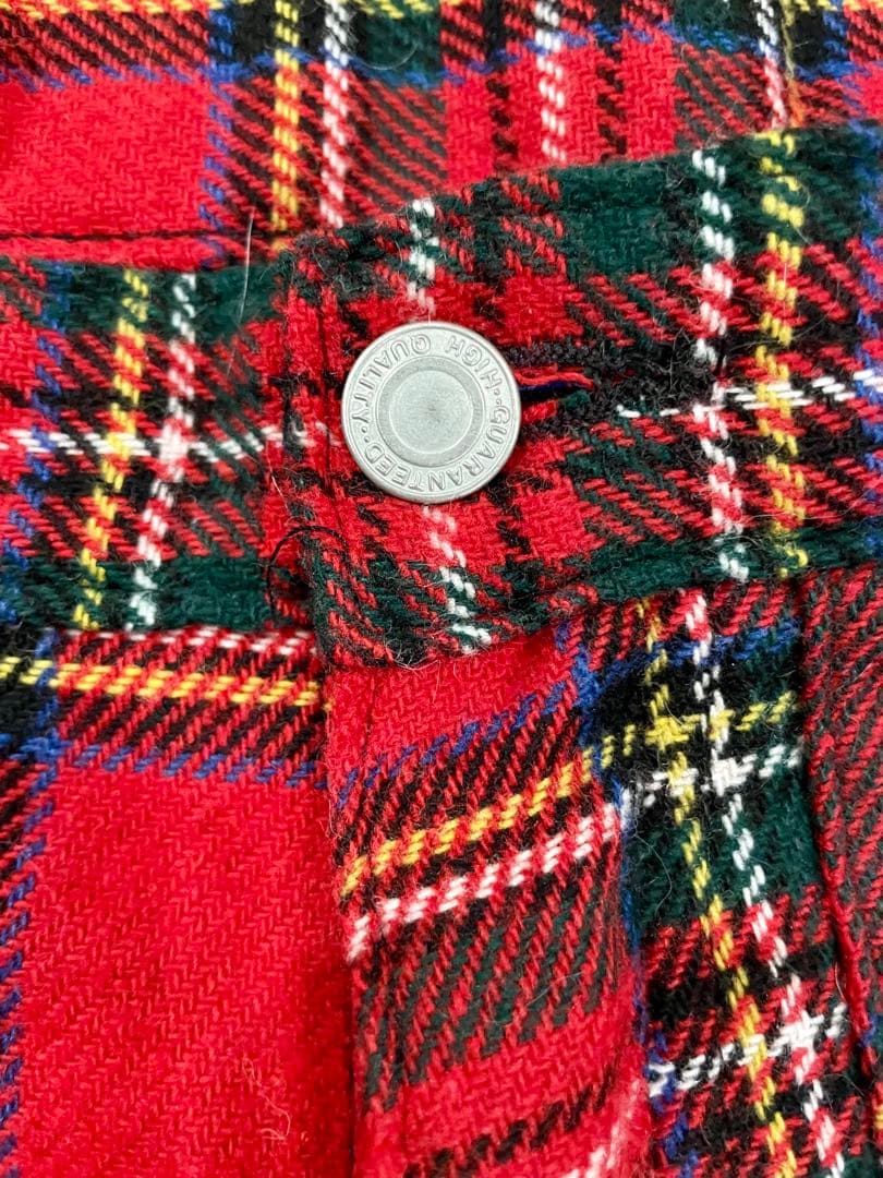 USED古着 【TIGER of LONDON】英国製 90S タータンチェック