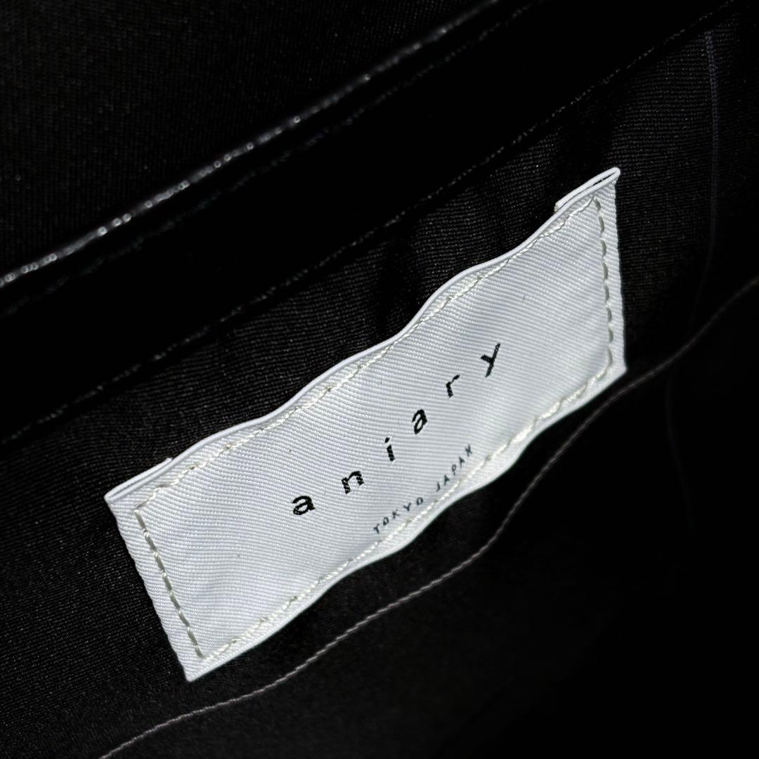 新品⬛︎aniary⬛︎レザートートバッグ⬛︎キーリング⬛︎ブラック⬛︎ビジネス⬛︎底鋲