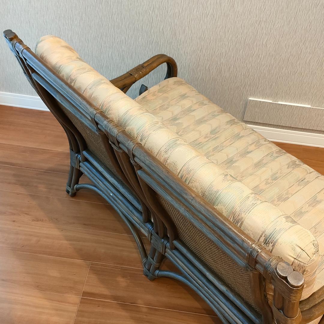 美品　KOSUGA　MEHITABEL　コスガ　アジアン家具　2人掛けソファ