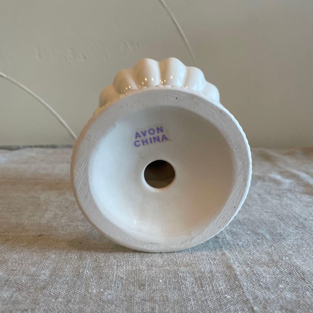 ヴィンテージ　天使の器　小物入れ　陶器　置物　ブロカント　ビンテージ