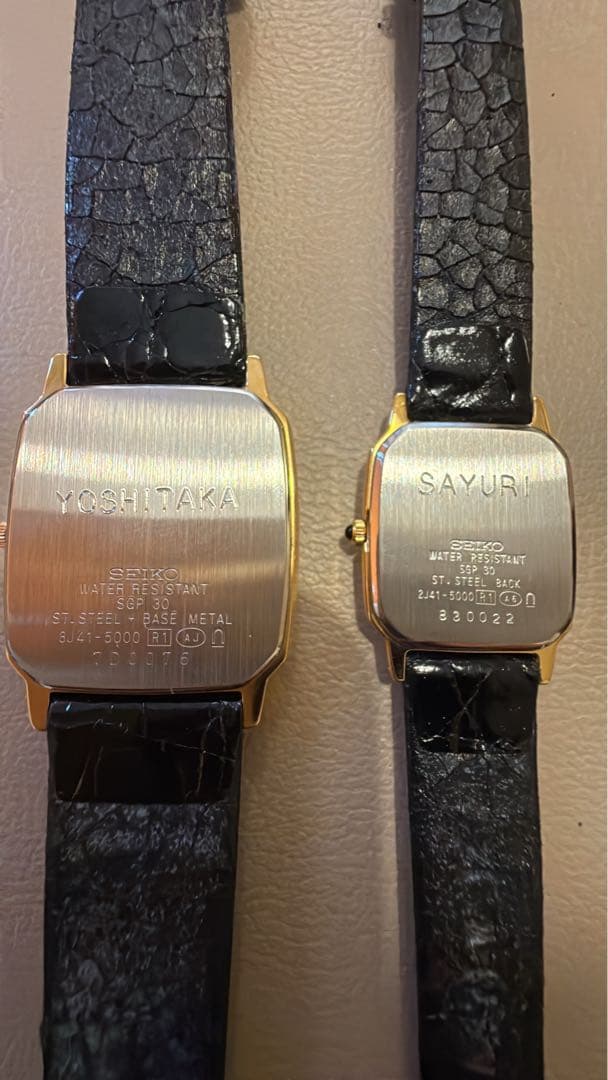 u*m様 SEIKO / ドルチェ / エクセリーヌ / 箱 保証書 / 2本セ