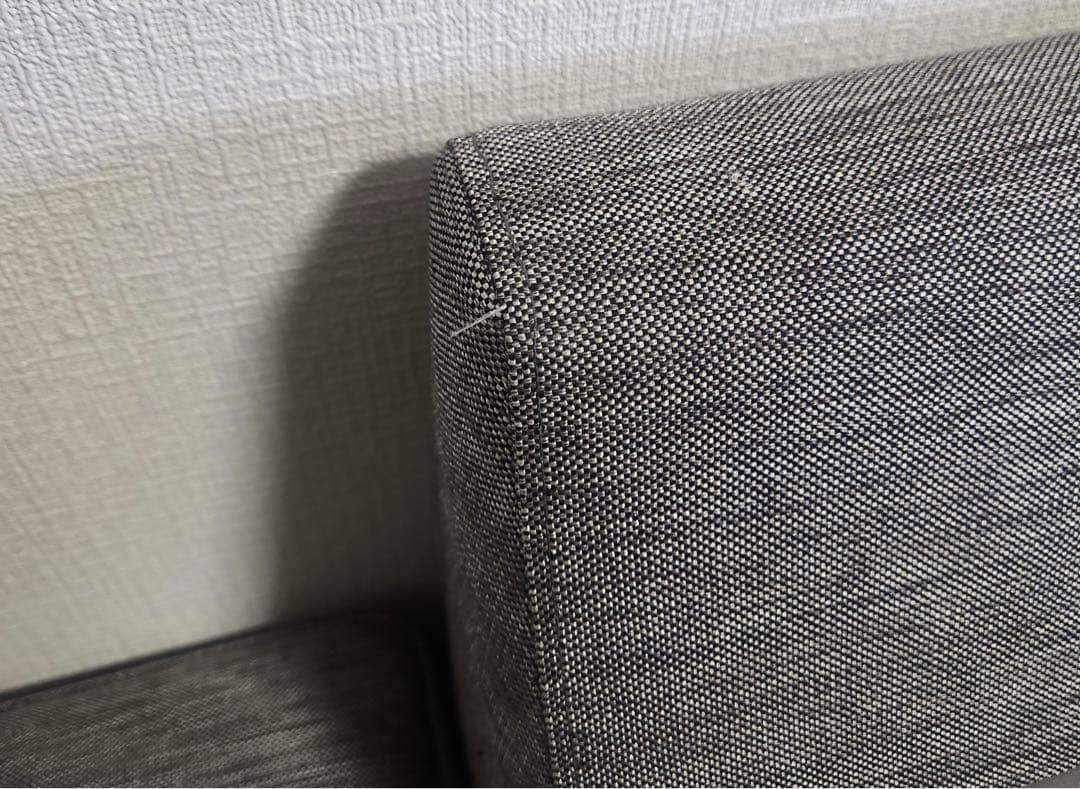 【セール中】BoConcept グレー カウチソファ