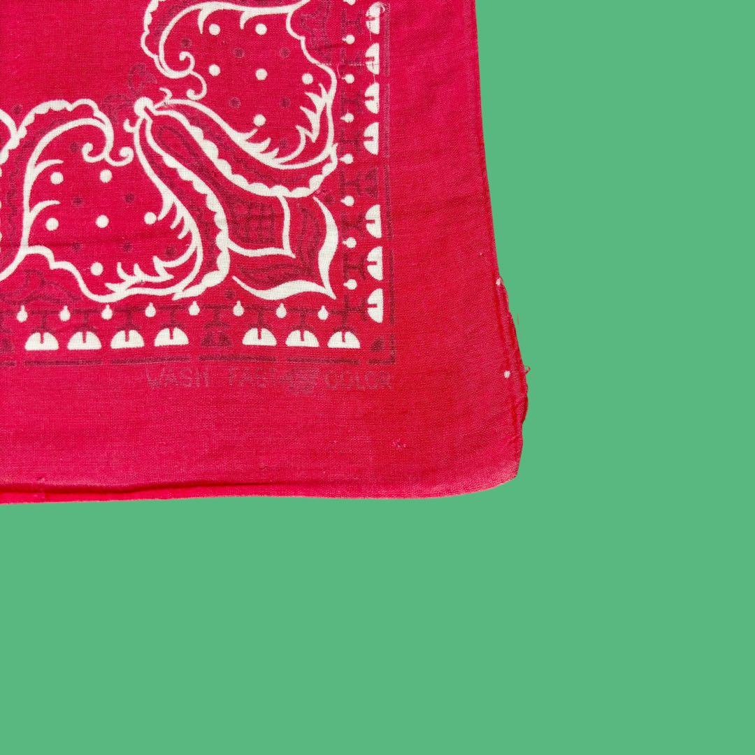 3枚セット 50s〜60s Fast Color バンダナ 象 虎 ヴィンテージ