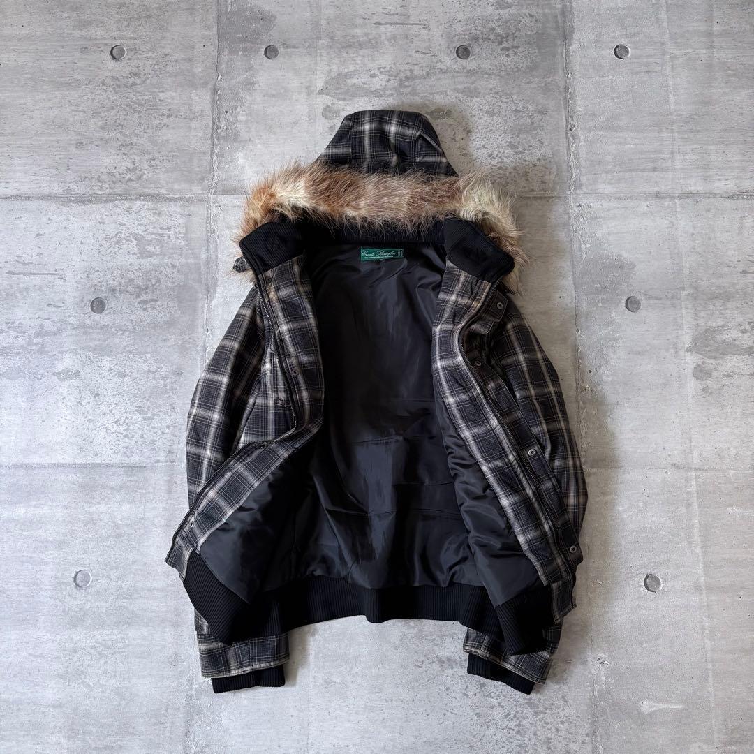 ジャケット・アウター 00s archive ombre check far blouson y2k