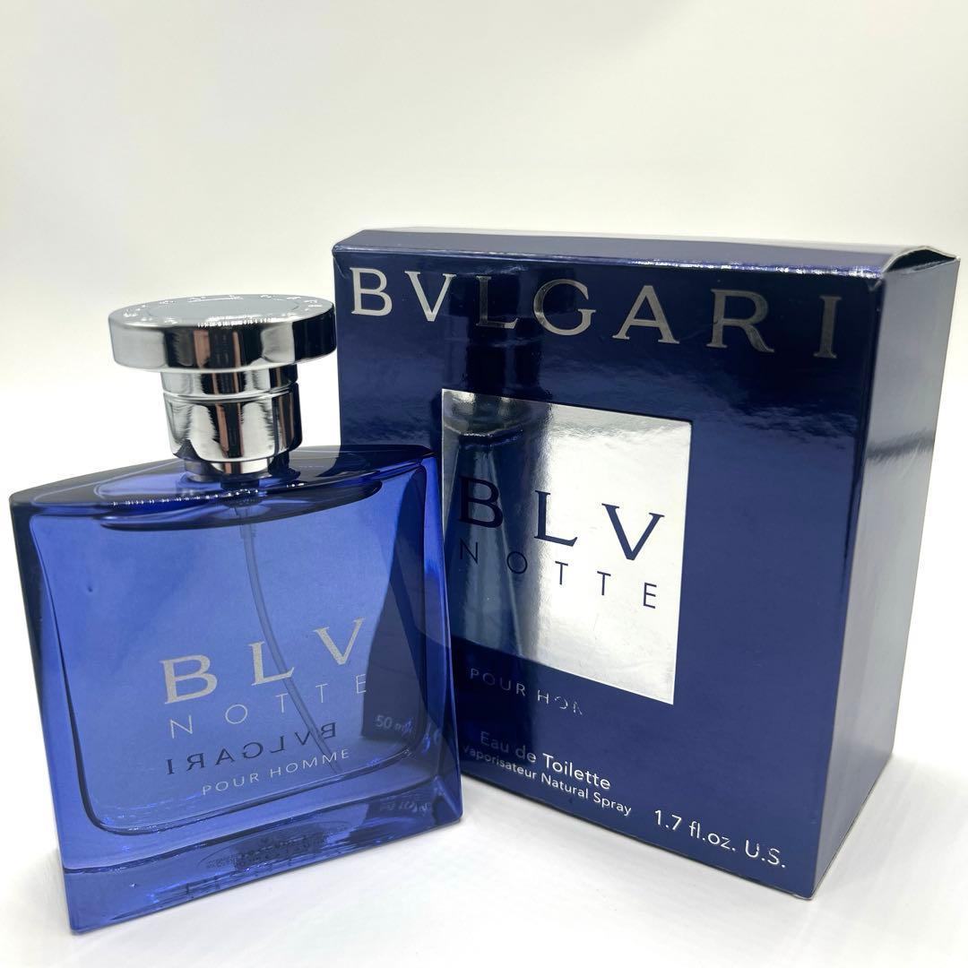 『（G）ブルガリ　BVLGARI／ブルー　ノッテ　プールオム　オードトワレ50』