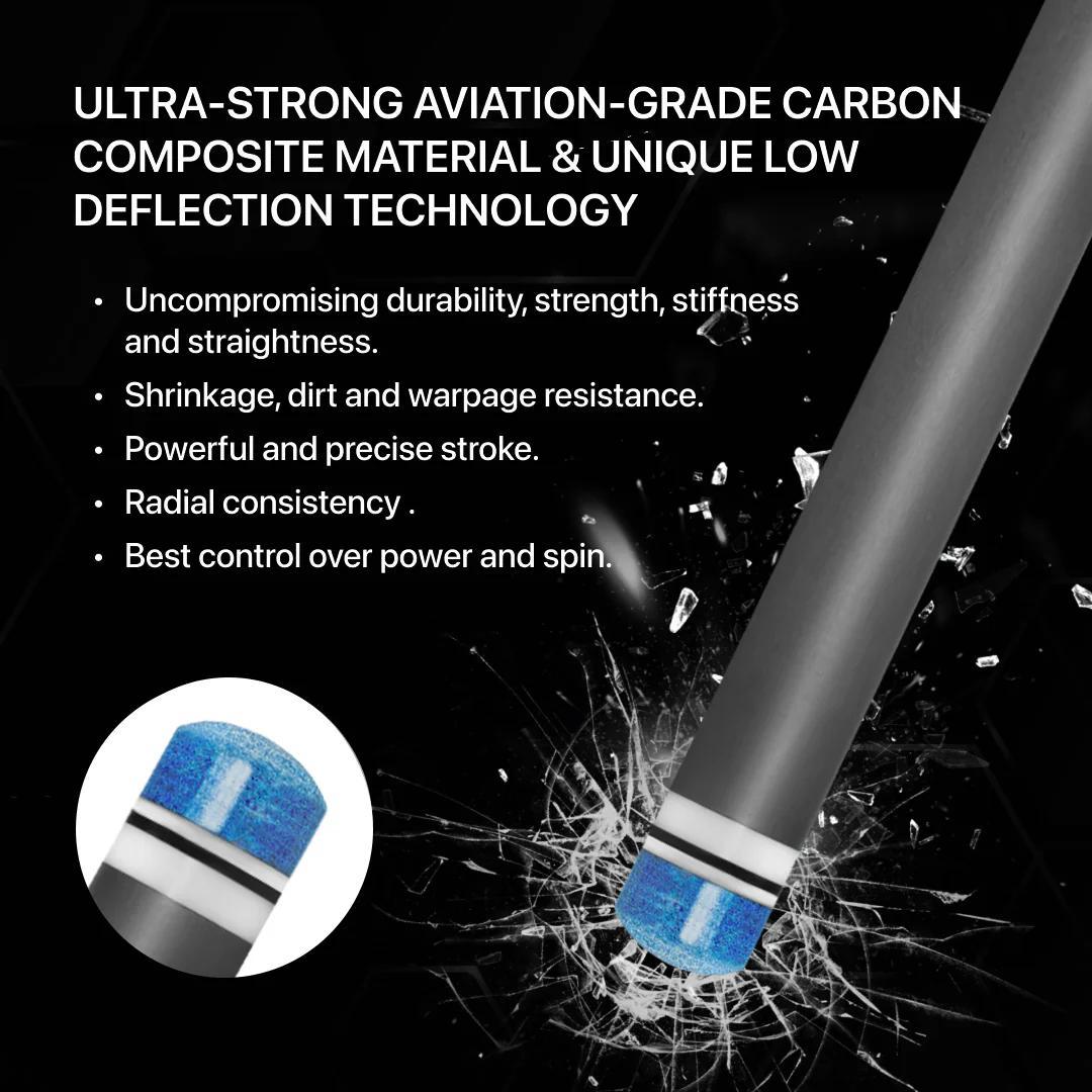 【新品】【Rhino】WAVY 11.8mm カーボン プールシャフト