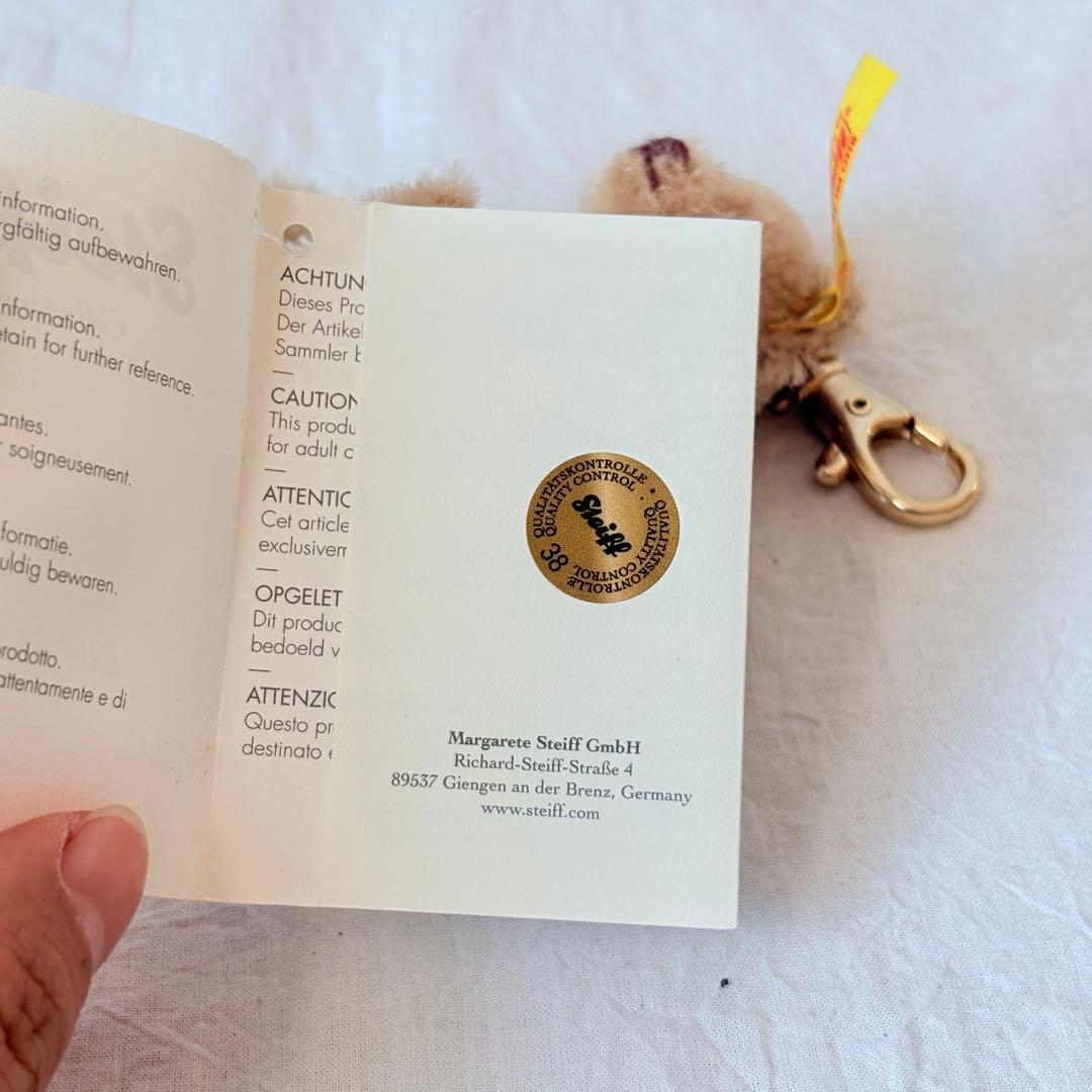 シュタイフ キーリング ミニテディ ブロンド