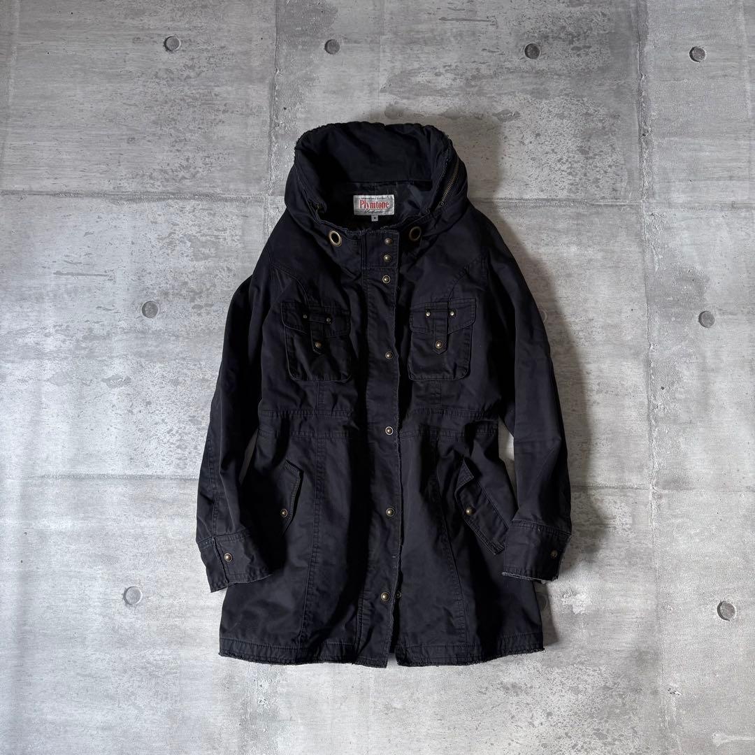 00s 平成ギャル ミリタリージャケット ボリュームネック ギミックy2k