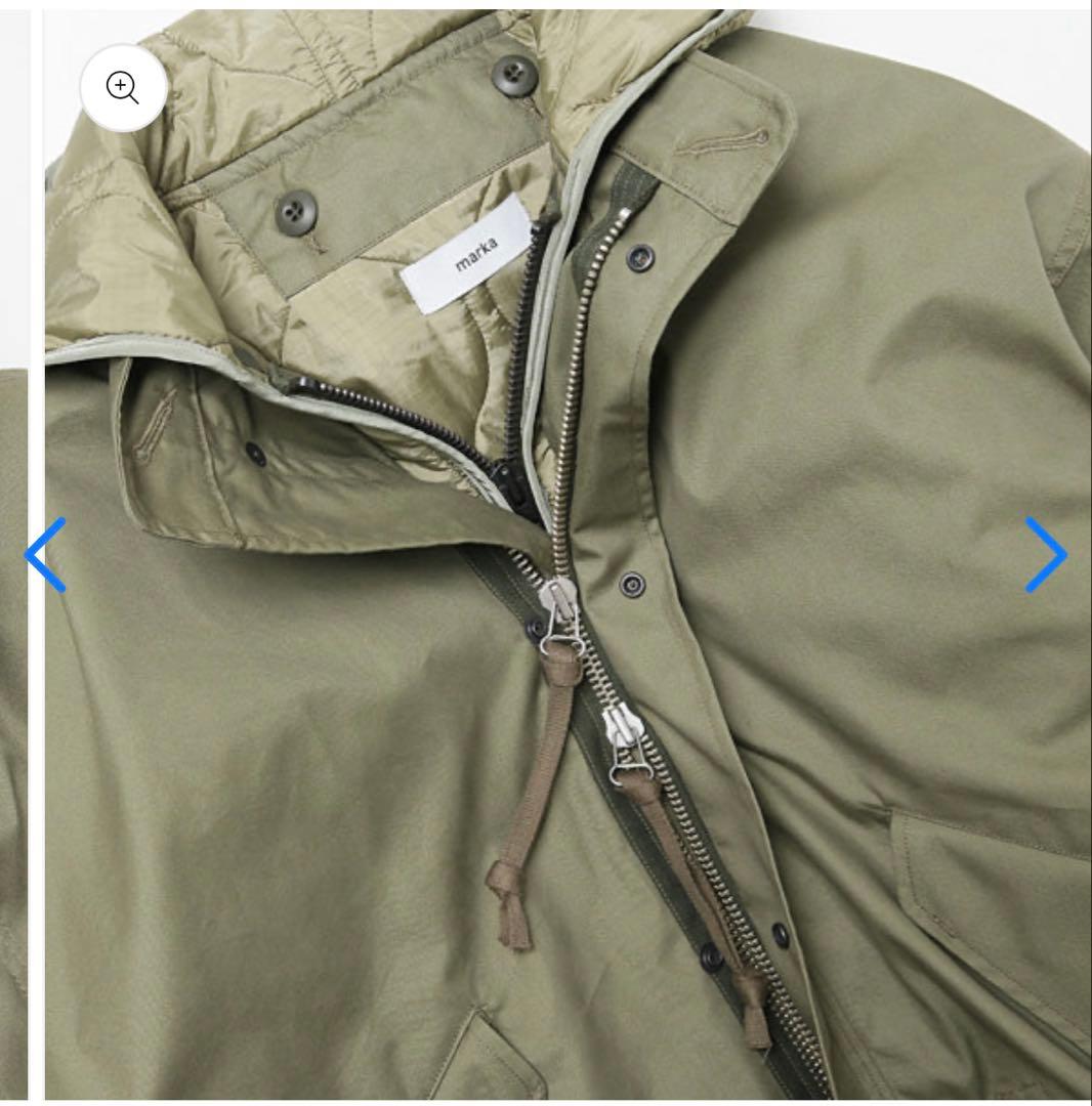 marka / マーカMILITARY JACKET co/ny oxfrod