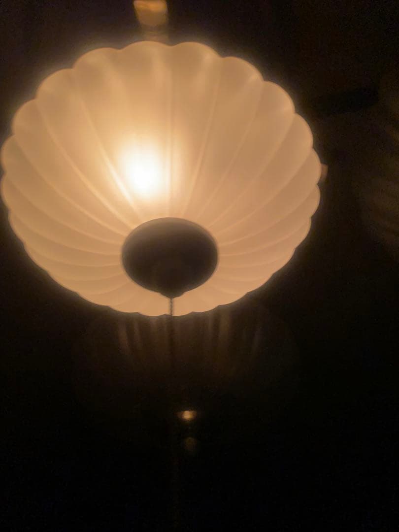 クリアガラスシャンデリア 4灯