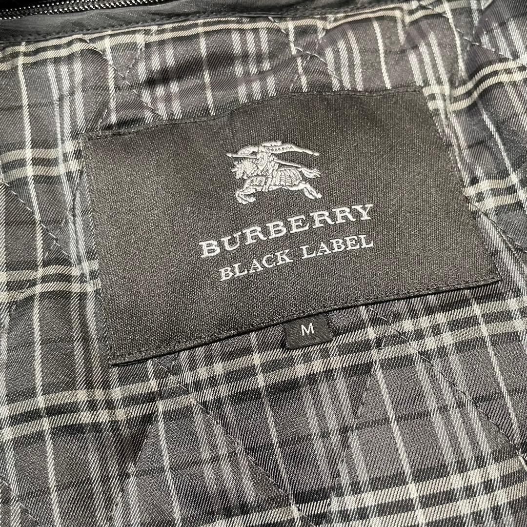 バーバリー ブラックレーベル ライナー付き ウール トレンチコート ブラック　M