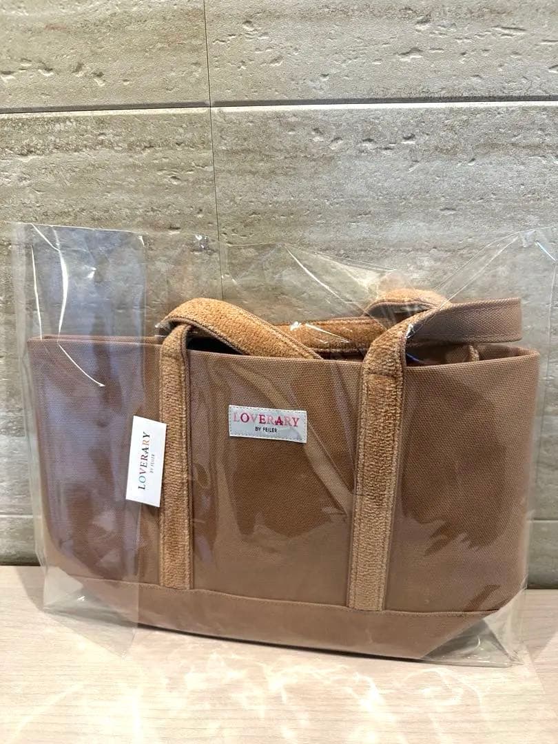 フェイラー　ラブラリー　テディワッペントートバッグ　ベージュ