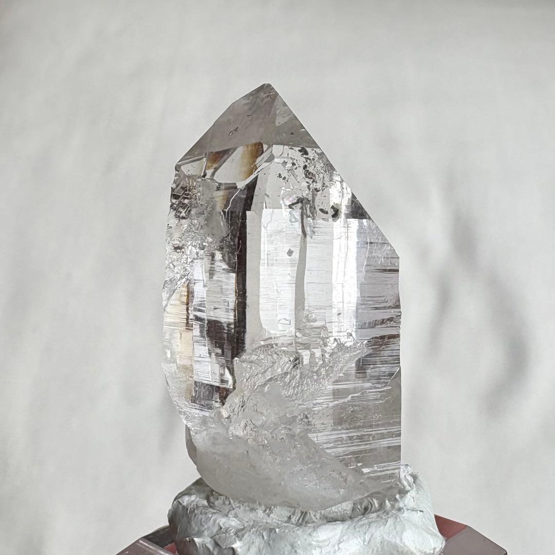 【最終値下げ】イタリア モンブラン クォーツ ポイント 水晶 鉱物標本 原石