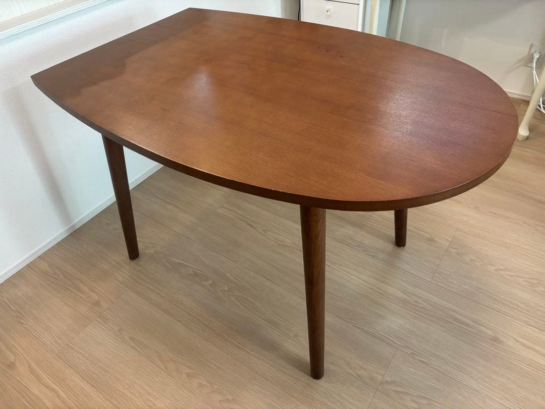 椅子もあり★フランフラン パルセイロ ダイニングテーブル ブラウン ラウンド