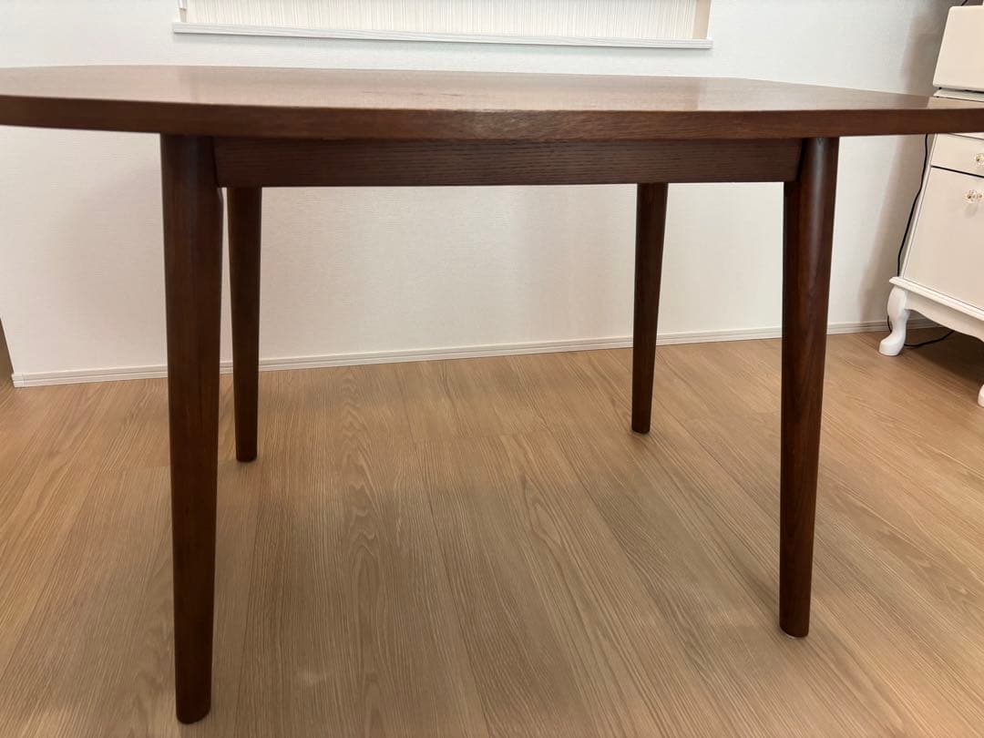 椅子もあり★フランフラン パルセイロ ダイニングテーブル ブラウン ラウンド