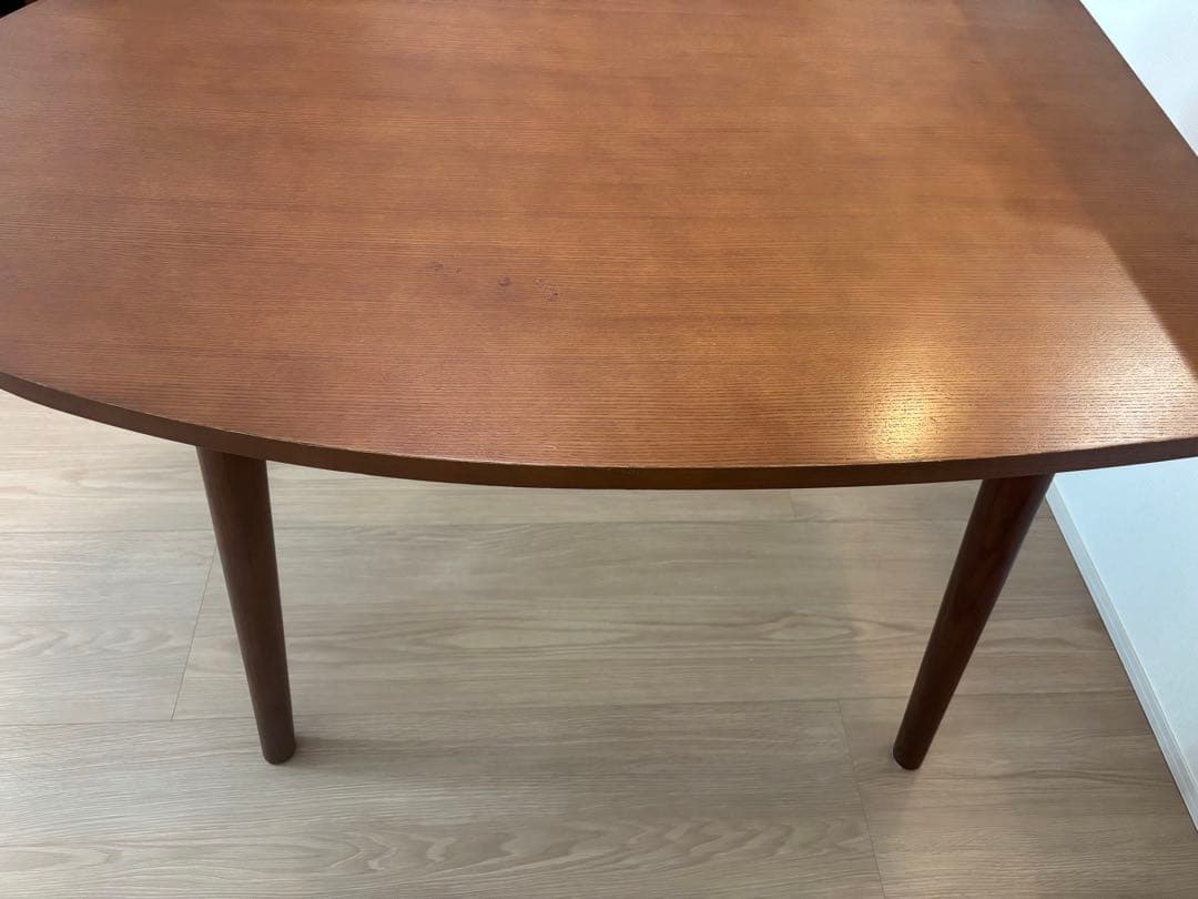 椅子もあり★フランフラン パルセイロ ダイニングテーブル ブラウン ラウンド