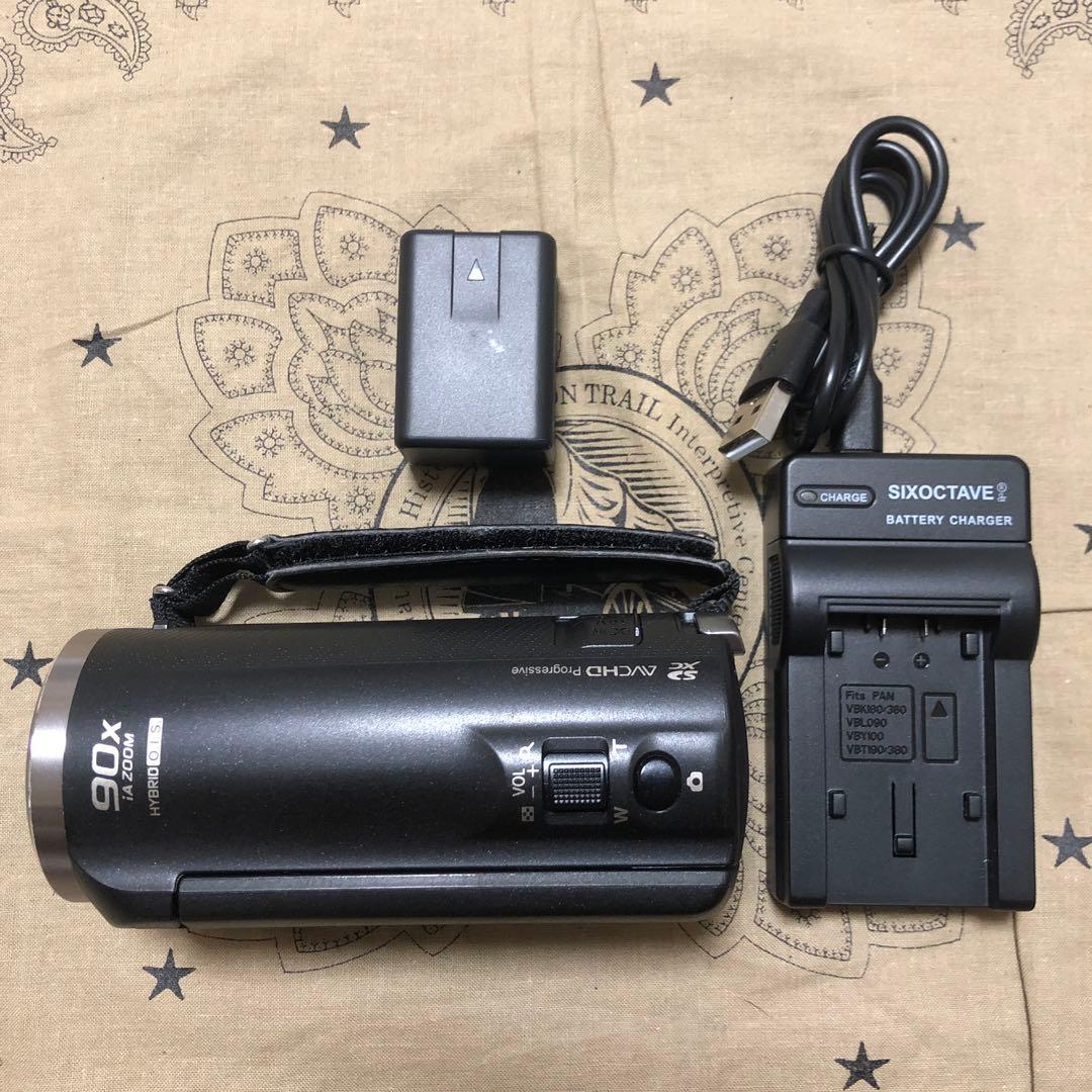 ほぼ新品 Panasonic HC-V480MS ビデオカメラ