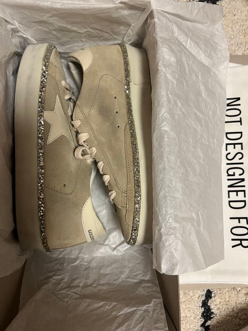 新品未使用【GOLDEN 】HI STAR GLITTER スニーカー