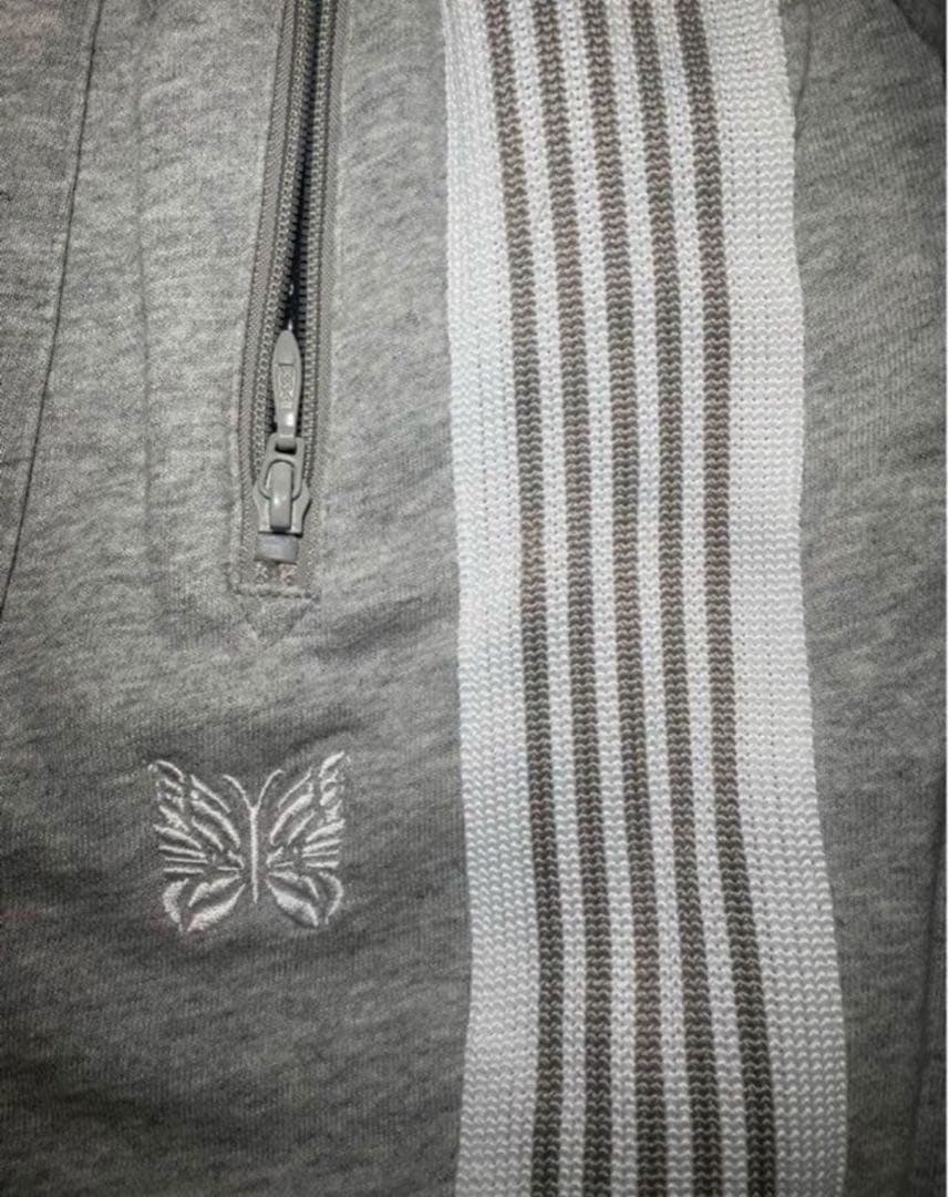 早い者勝ちneedles LHP 別注　スウェットパンツ　グレーヒザデル　S