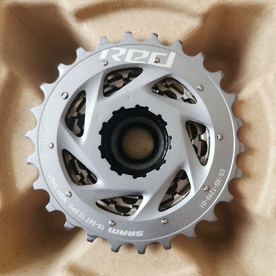 新品最安SRAMRED XG-1290 スプロケット10-26T（12S）XDR