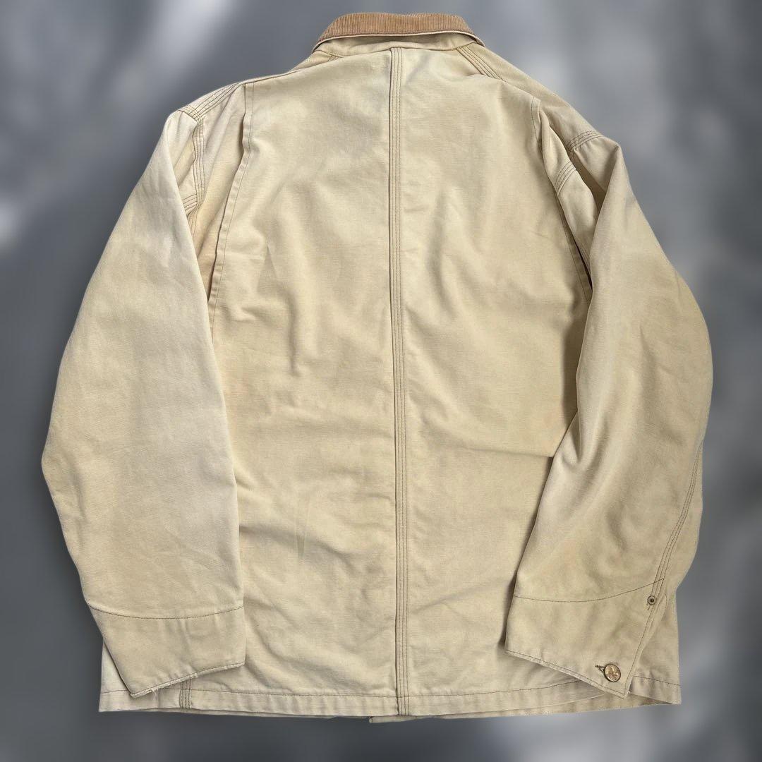 USA製　カーハート　裏地無し　チョアコート　カバーオール　デトロイトジャケット