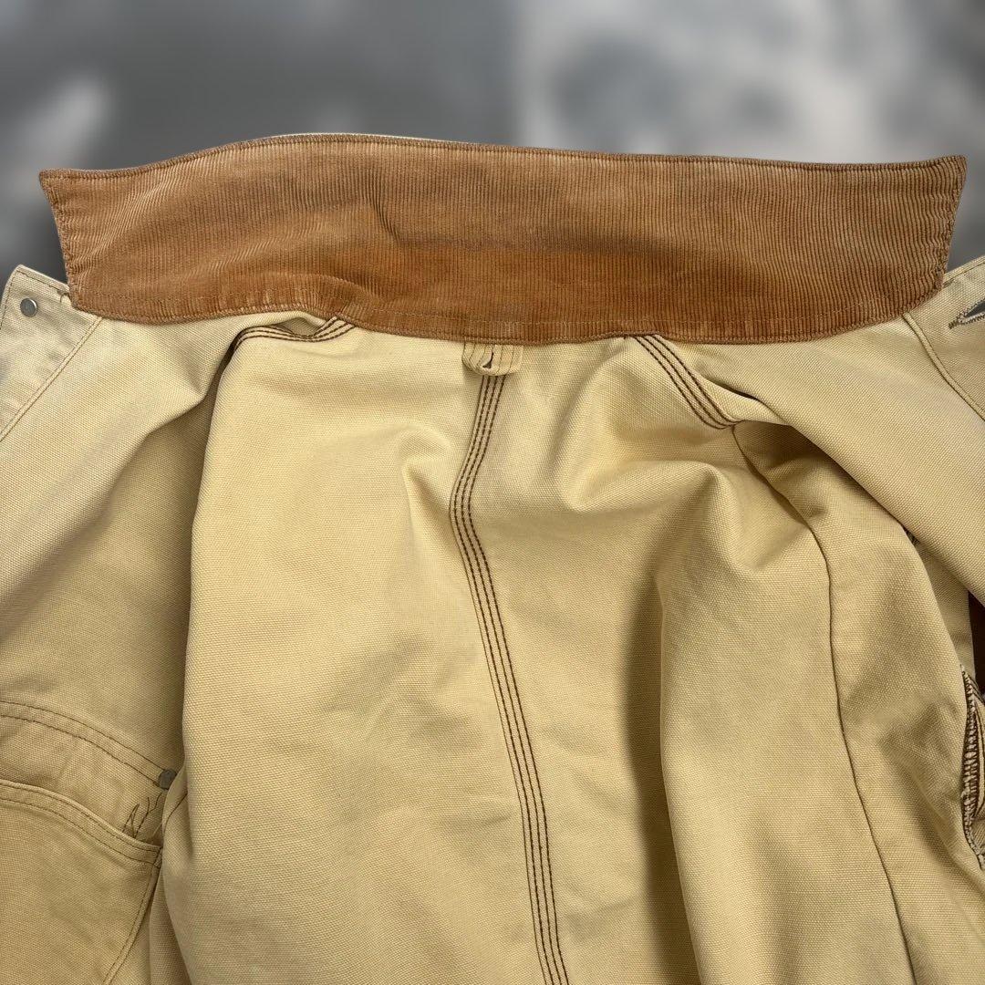 USA製　カーハート　裏地無し　チョアコート　カバーオール　デトロイトジャケット