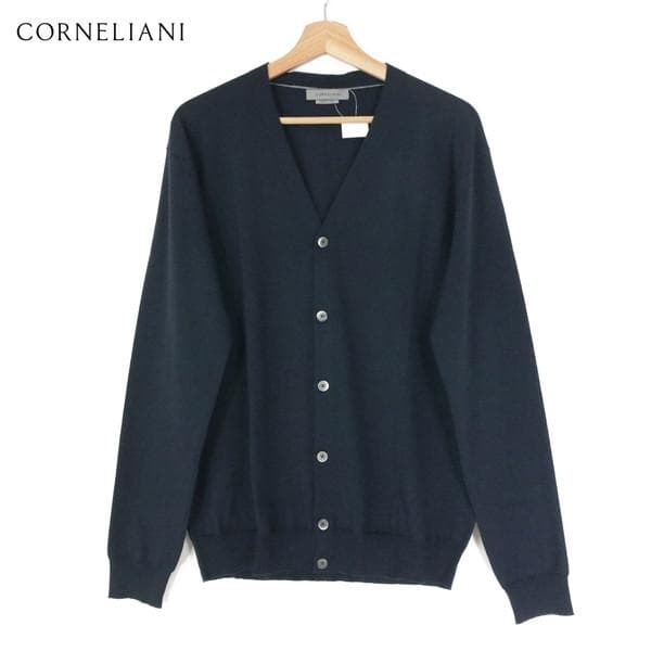 新品 コルネリアーニ カーディガン 56 MKN1143 5Lサイズ イタリア製