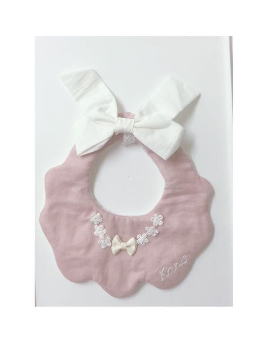 ハンドメイドスタイ　リボンスタイ　ネックレススタイ　ver.