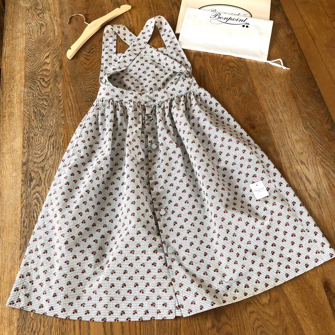 Bonpoint♡チェリー エプロンドレス 10A
