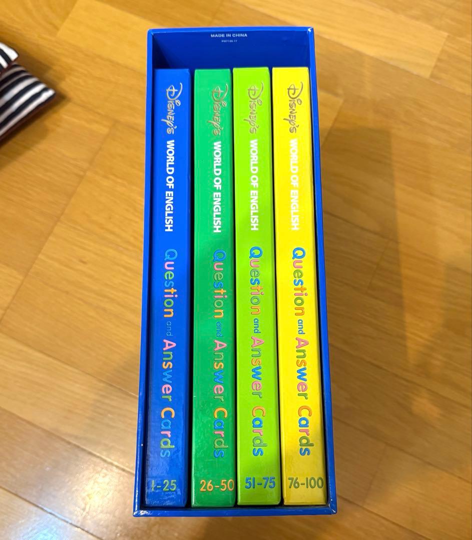 ディズニー英語システム トークアロング セット クエスチョン&アンサーカード付き